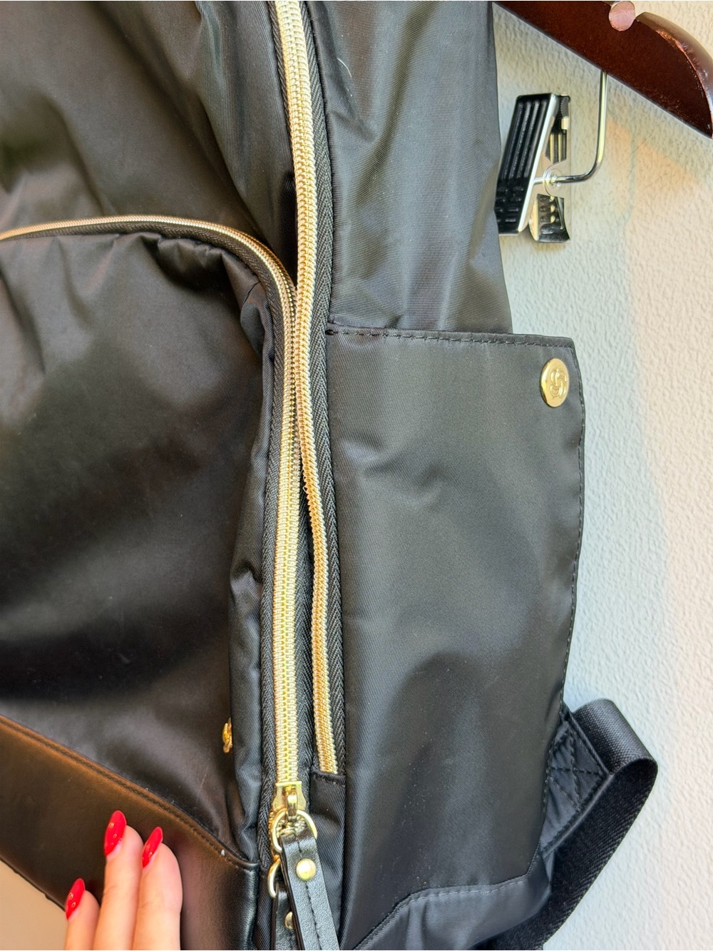 Samsonite Mobile Solution Deluxe Backpack Black 15" Laptop Water Resistant - Picture 6 of 9